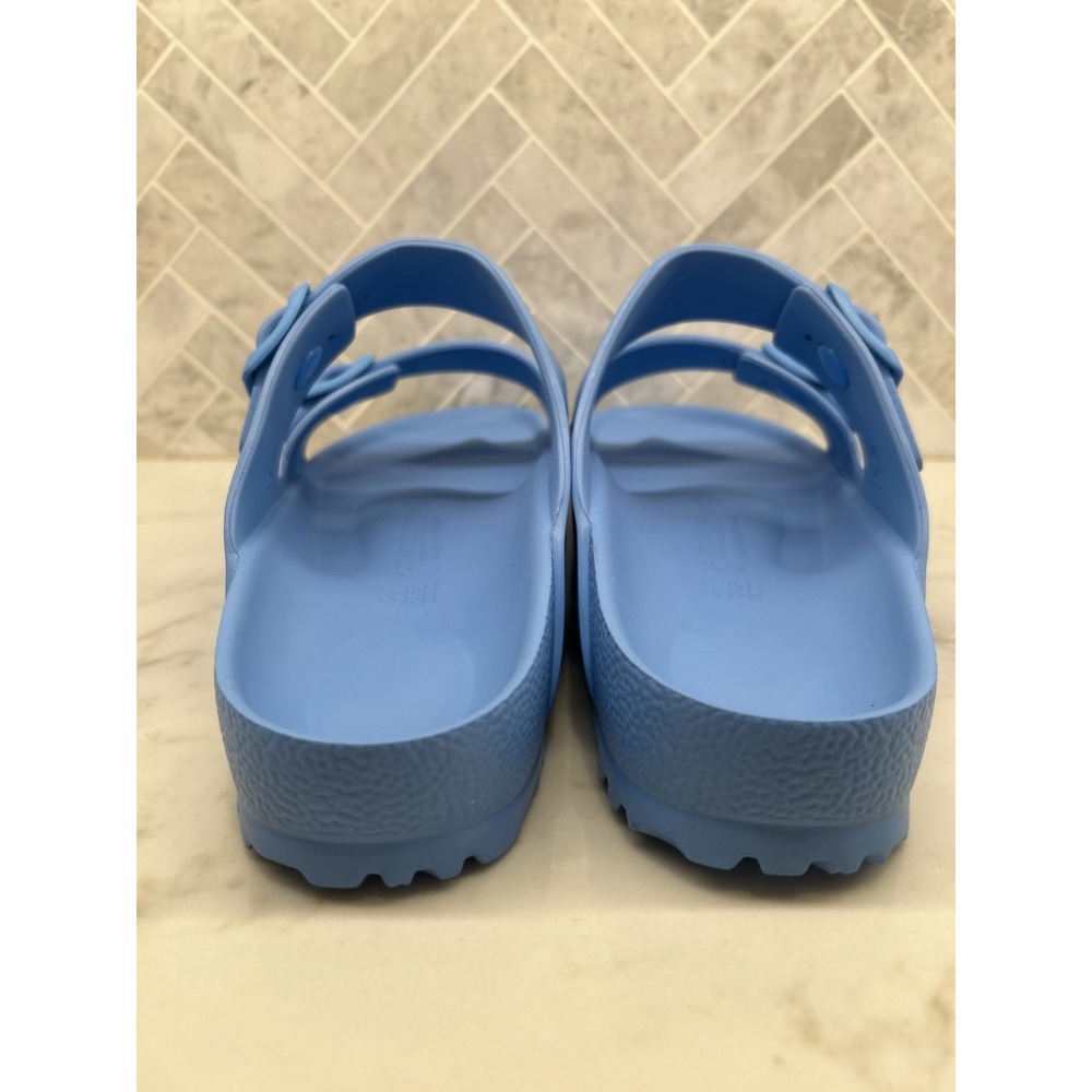 Birkenstock Arizona Essentials EVA Sandals Womens 10 41 Sky Blue Slip On Slides - Picture 9 of 12